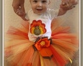 Turkey Tutu Set. Perfect for your "Little Turkey". Thanksgiving.