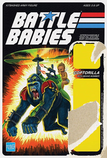 Battle Babies Coptorilla Print
