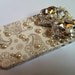 Bling Rhinestone Phone Case Jewel Bow iPhone 4/ 4S Retro Floral Paisley