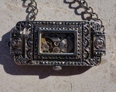 Steampunk Gothic Marcasite Necklace