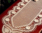 crochet doily butterfly