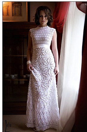 Crocheted wedding dress pattern pdf