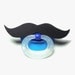 Black Mustache pacifier 6 to 18months