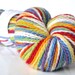 Listing reserved for tierragirl ----------------Vanilla Rainbow - Worsted Mountain Meadow - Yarn Loft