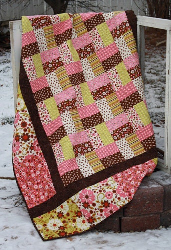 Lap Quilt Pattern, Wooly Critters by Hopscotch Quilt Designs,Beginner