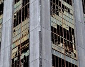 Industrial Art Photography Print - steel coal building wall art "Structural Integrity" / custom sizes and canvas wraps available