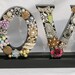 Jeweled Monogram Letter M