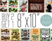 FREE US SHIPPING - Buy 2 Get 1 Free 8x10 Prints