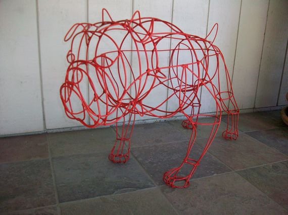 Topiary Bulldog