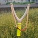 Neon Yellow & Natural Slingshot