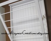 RESERVED CUSTOM LISTING (Cindy) Wall Mounted Laundry Drying Rack Upcharge for Custom Color