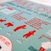 Paloma Poster Icon Edition (with customizable icons, hand-crafted print of your child's first year of life)