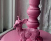 pink baby deer jewelry holder