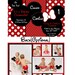 Minnie Mouse or Mickey Mouse Custom Digital Birthday Party Invitation