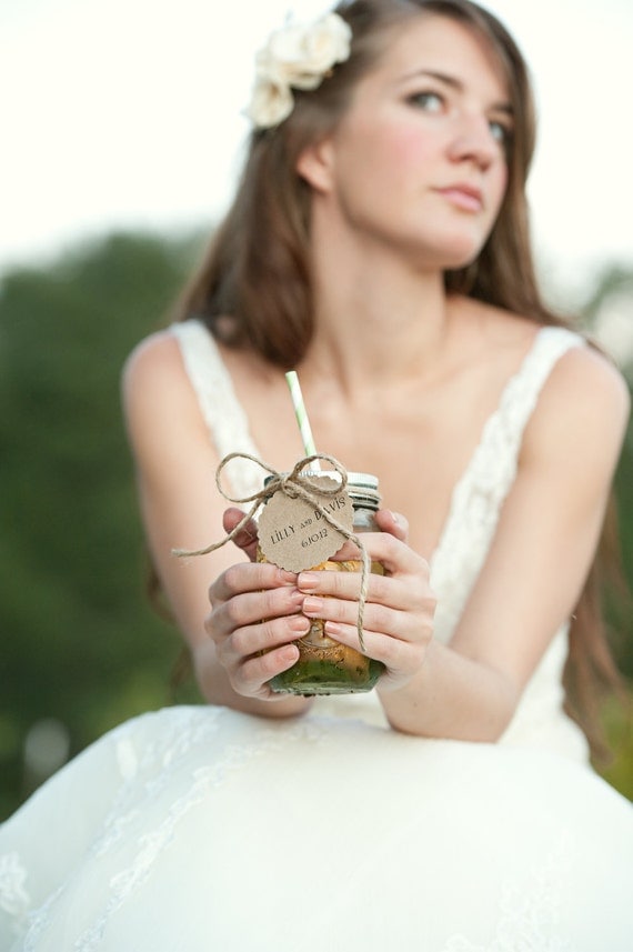 Wedding Favor - Mason Jar - Unique Wedding Favors - Eco Friendly Favor