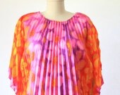 Maxi Dress - Loungewear - So 70's Chic and Cool - Butterfly Dress