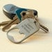 Personalized Keychain Bottle Opener Steel