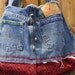 Lucky Brand Skirt now a Hippie Hobo Denim Bag
