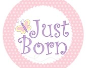 Add on - Just Born Monthly Onesies Stickers, Baby Stickers for Onesies, Month Stickers Il_170x135