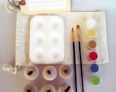 DIY Wooden Apples and Paint Kit in a Bag Arts and Crafts Kit for Kids
