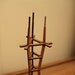 Sutro Tower 1/1000th Scale Model - Laser Cut Wood