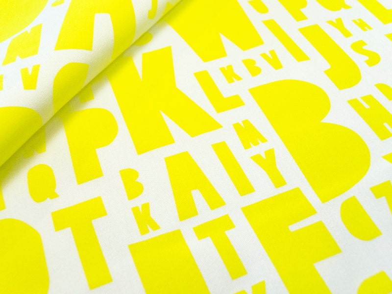Fat Quarter - lemon