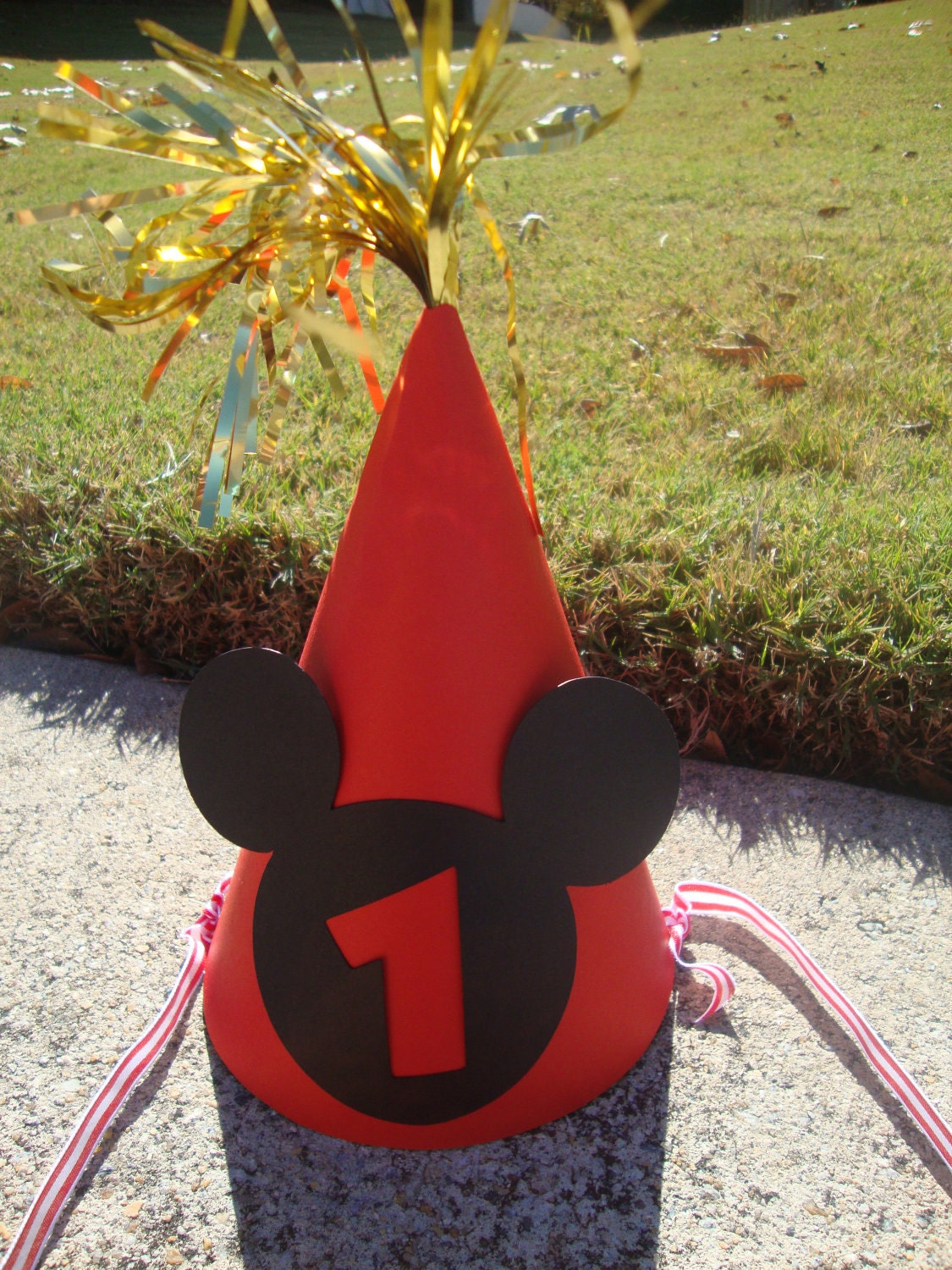 Mickey Mouse birthday hat