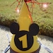 Mickey Mouse birthday hat