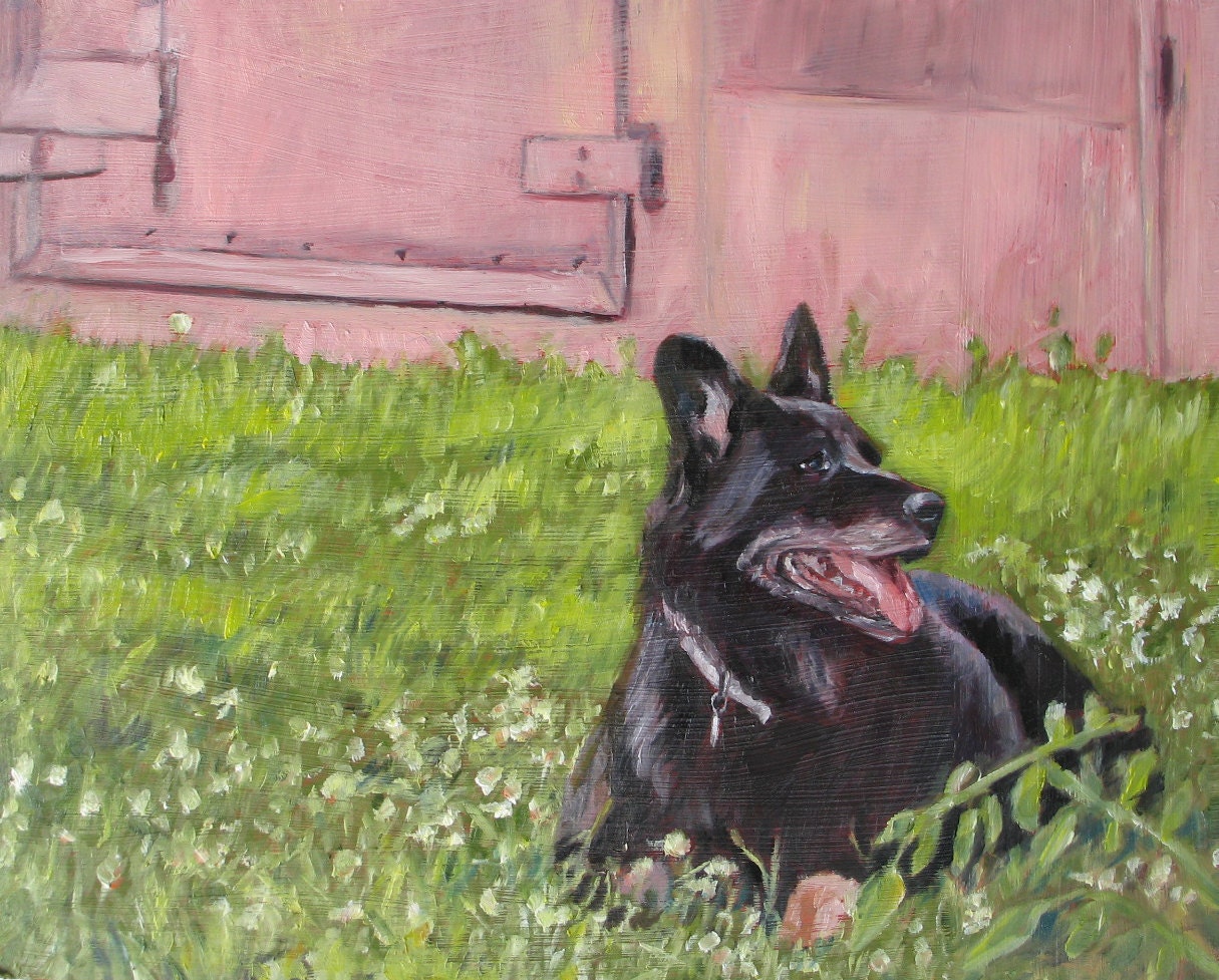 Custom Pet Portrait Oil Painting - Order Your Very Own - 5x7