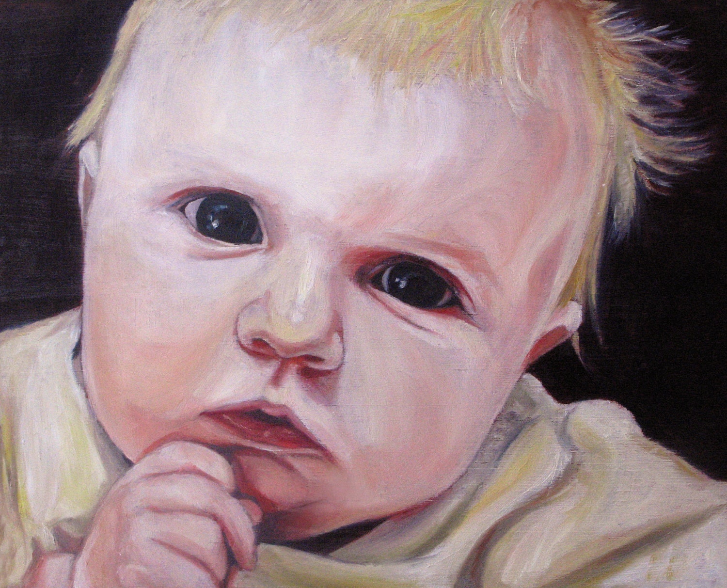 painting baby