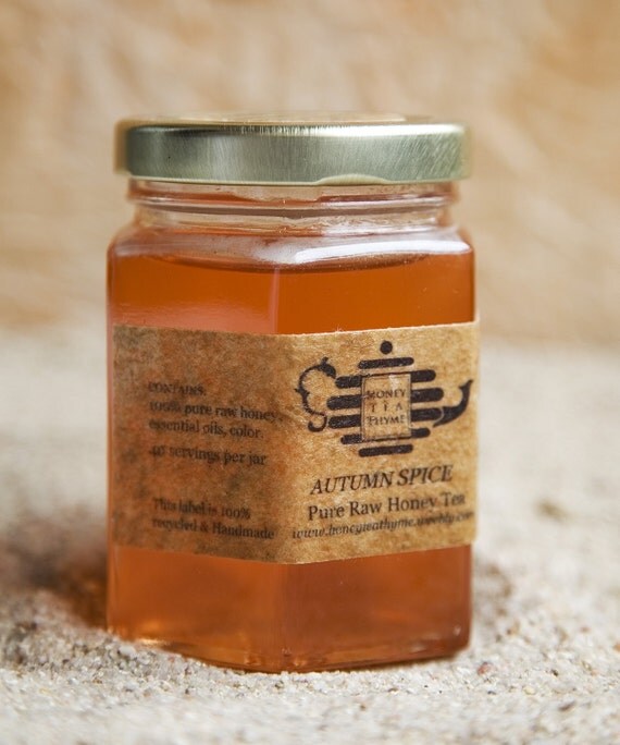 AUTUMN SPICE flavored Honey Tea, 8 oz