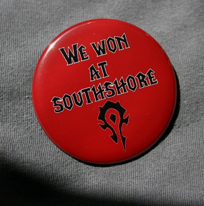 World of Warcraft Button - Southshore Horde