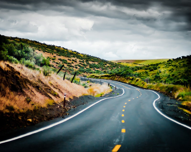 Long and Winding Road 8 X 10 Surreal Fine Art Photography Print