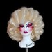 Blonde Wavy Curly Wig - Glamorous 30s 40s Style - Marilyn Monroe inspired - Doretta's creations (MADE TO ORDER)