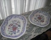 Spode Copeland Mayflower Pattern Open vegetable Dish