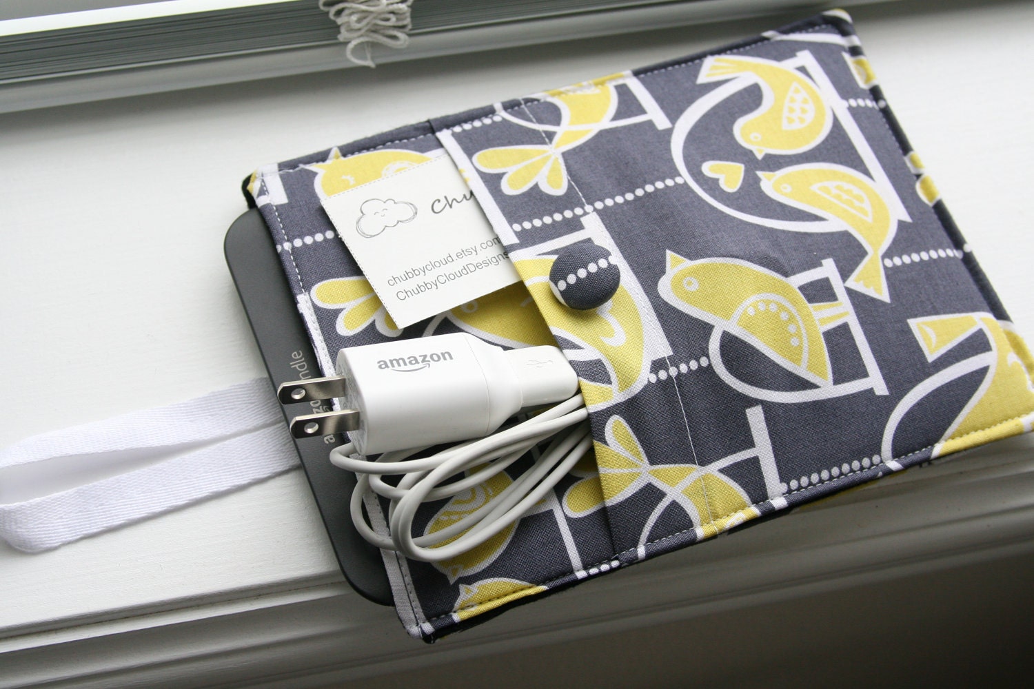 Kindle Case / Kindle Cover / Kindle Sleeve / Kindle Touch / Kindle Fire HD / Kindle Paperwhite - Bird Swing