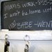 Chalk Message Board Window Architectural Salvage Shabby Chic