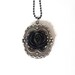 Flowering Black: Elegant Gothic Lolita Locket