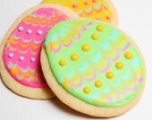 Easter Egg Sugar Cookies