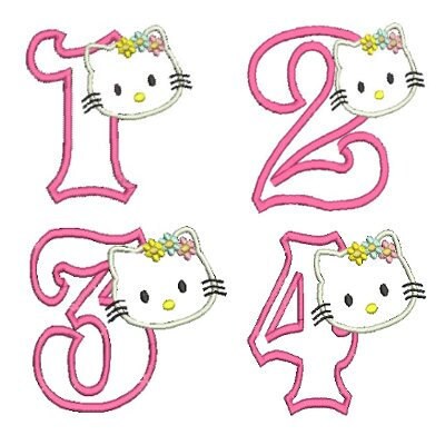 Hello Kitty Embroidery Designs | Buy Thread Online | Buy Sewing Thread ...