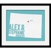 Colorado Wedding Gift - Personalized State and Heart - Custom Wedding Date - Location City and State Modern Art Print - 8x10 : Denver