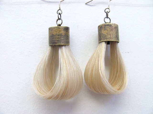 Horse Hair Earrings