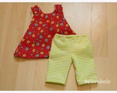 Sewing tutorial and pattern for doll outfit MIA