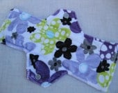 Dark Daisies Minky Extra Coverage Mama Cloth (Reusable Cloth Menstrual Pad)