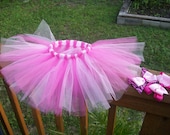 Bright pink, and light pink tutu