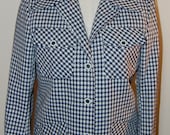 Vintage Four Pocket Hounds Tooth Jacket