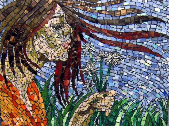 Beautiful Hand Cut Glass Mosaic