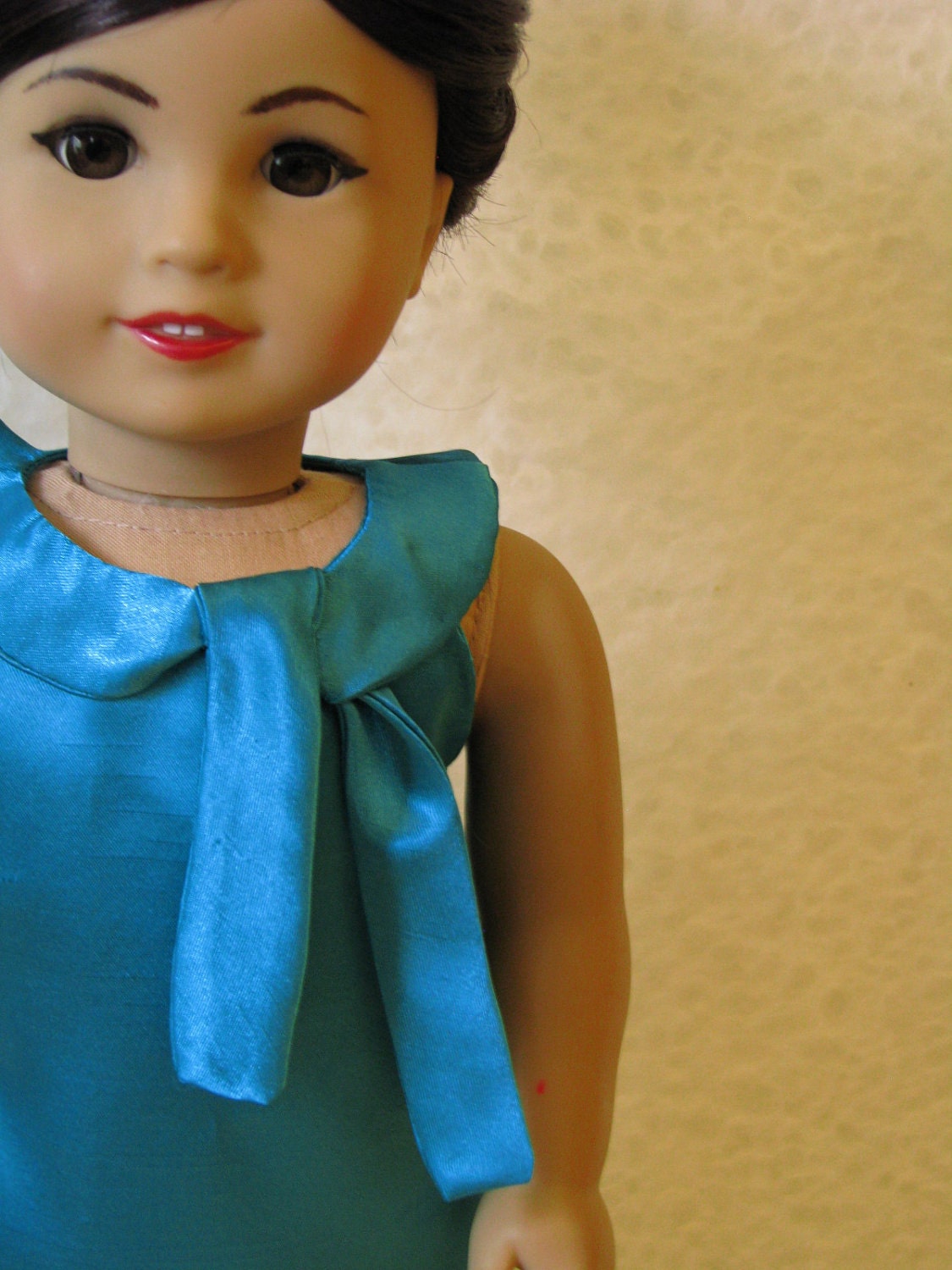 american girl doll dress and overcoat: tinseltown