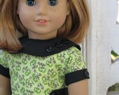 american girl doll dress: spring forward