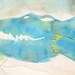 Large Original Abstract Acrylic Painting on a 30 x 40 Canvas - Entitled "Gator Love"